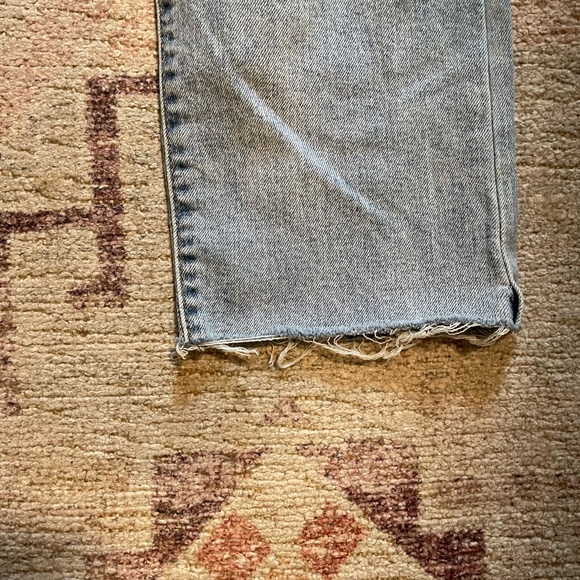 Levi's Wedgie Straight Light Blue Ankle & Cropped Jeans Women’s 31 - Picture 4 of 4